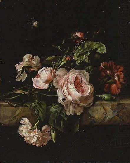 Willem van Aelst Group of flowers china oil painting image